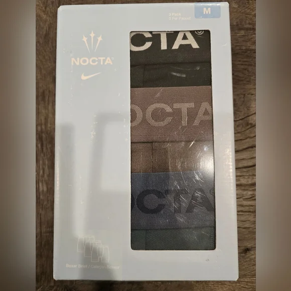 NIKE X NOCTA ESSENTIAL MICRO BOXER BRIEFS MENS - Picture 2 of 3